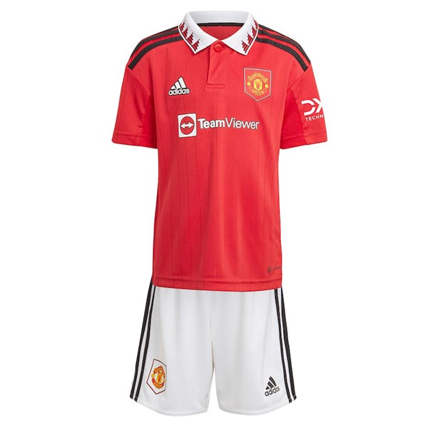 Camiseta Manchester United 1ª Kit Niño 2022 2023
